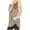Beige, variant on Wiyuqeen Women's Criss Cross V Neck Blouses Basic Summer Solid Short Sleeve T Shirts Trendy Side Twiss Knot Tunic Loose Fitted Flowy Tops
