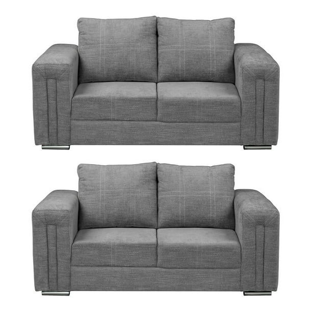 Sala 2-2 TRINITY Taos ( 2 piezas Love Seat ) Storm Grey