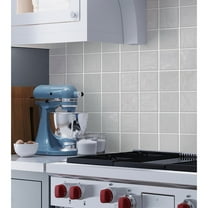 Apollo Tile White 5-in. x 5-in. Polished Ceramic Subway Tile (10.76 Sq ft/case)