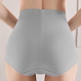 thumbnail image 5 of HVOBTTY Women's Briefs High Waist Adjustable Button Waist Control Soft Shaping Hip Lining Base Underwear, 5 of 5