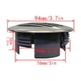 thumbnail image 4 of 3 '' RV Marine Boat Marine-Grade 316 Ventilación De Flujo De material acero, 4 of 8