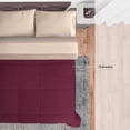 thumbnail image 4 of Edredón Duvet Con Relleno Elefantito King Size Vino, 4 of 5