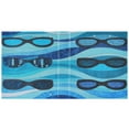 thumbnail image 2 of Goggles on Waves 12.4x10.6in PVC Round Ring Binders, 2-Pack, D-Ring 3-Hole, Metal Clip, 2 of 10