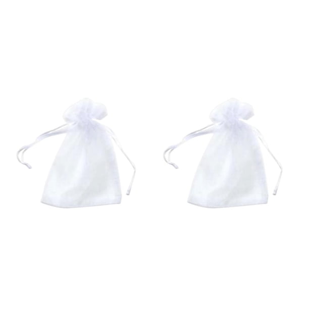 Yuarrent Cestas de raíces de plantas Bolsa de malla Bolsas de red protectoras a prueba de insectos de varios tamaños Suministros para patios Blanco (20*30 cm) 2Conjunto