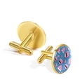 thumbnail image 3 of Tooth Elegant Stainless Steel Men's Cufflinks Set for Formal Attire, Wedding, and Business Meetings, 3 of 6