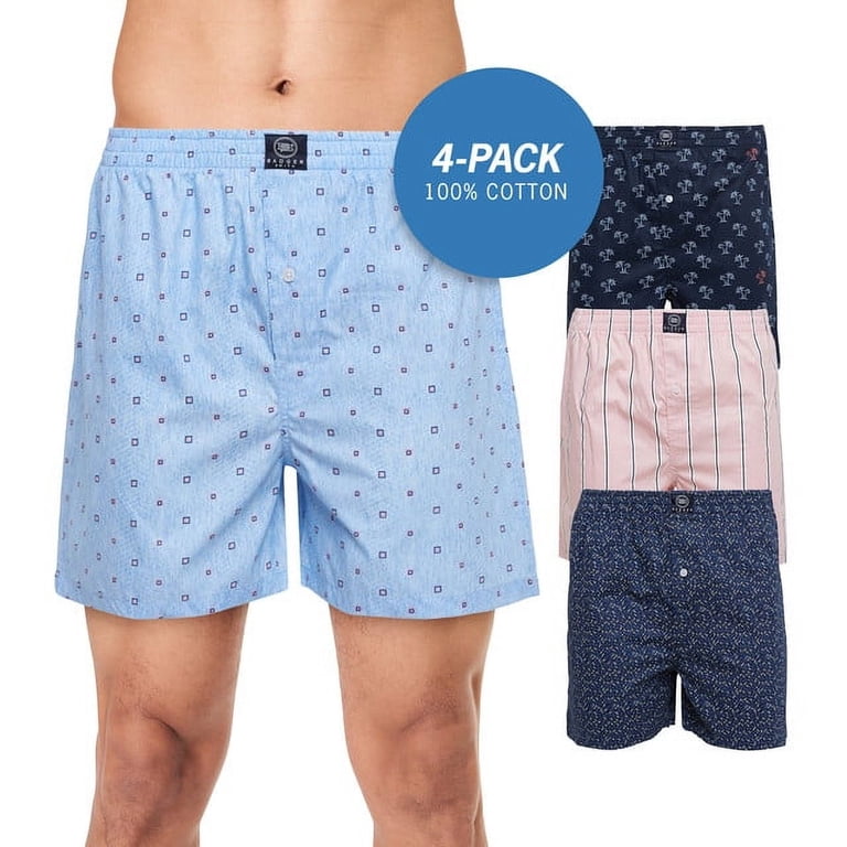 Badger Smith - Men's Boxer Shorts, Comfortable Cotton Boxers, 100