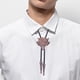 thumbnail image 1 of Corbata de bolo Yinane Cuero Vaquero Occidental Bronce Rojo, 1 of 8