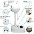 thumbnail image 3 of SereneLife Relax AZSLCASN18 Portable Sink White, 3 of 6