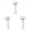 Pink 3PCS, variant on Garlic Peeler Garlic Roller Peeling Tube Easy Quick To Peeled Garlic Cloves Useful Kitchen For Garli 2PCS Garlic Presser Crusher And Mincer Garlic Chipper Garlic Peeler Garlic Peeler Tube Visit The