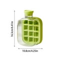 thumbnail image 4 of Clearance Opehuo Ice Cube Bottle Without Straw,2 in 1 Touch-Free Ice Cube Tray Water Bottle with Lid and Bin,Ice Cube Making Bottle,Easy Ice Release for Freezer For Coffee,Juice And Beverages,Green-S, 4 of 10