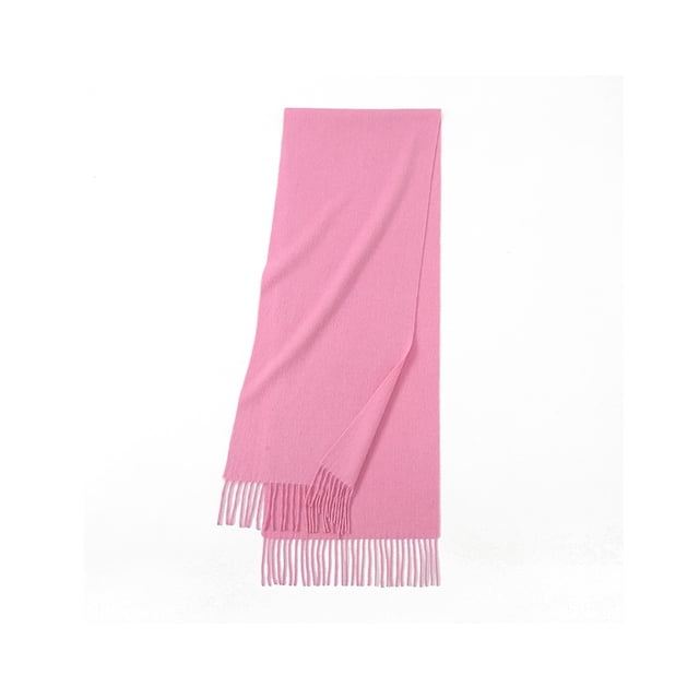 Sonducket Bufanda de mujer invierno cálido Color sólido viaje playa vacaciones al aire libre moda Simple borlas elegante chal para damas Accesorios de disfraces Tipo 23 Sonducket AP013266-23