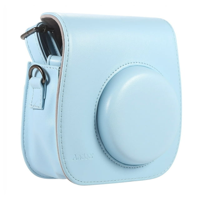 Amdohai Andoer Leather Camera Case Bag Cover for Fuji Fujifilm Instax Mini 8/8s/8+/9 Single