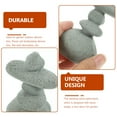 thumbnail image 4 of Minkissy 1Pcs Faux Rocks for Landscaping Grey Resin Rock Ornament 3.4X2X1.4In, 4 of 5