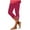 Pink Womens Capri Leggings Clearance, variant on Womens Capri Leggings Rhinestone Stretchy Yoga Capri Pants Slim Leg Comfy Seamless Workout Bottom