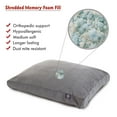 thumbnail image 3 of Majestic Pet | Villa Velvet Shredded Memory Foam Rectangle Pet Bed For Dogs, Removable Cover, Vintage, Small, 3 of 5