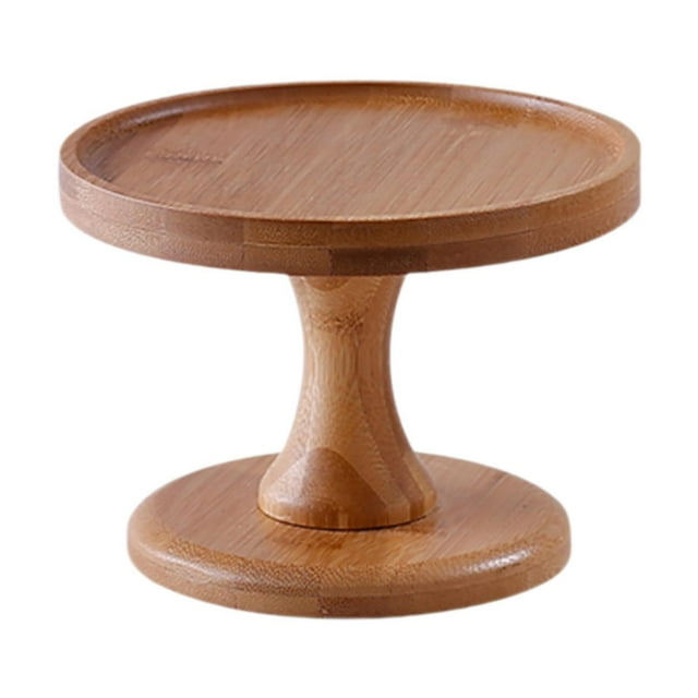 Bandeja decorativa para exhibición de frutas y soporte para tartas, ideal para mesas de postres de bodas y fiestas. 6 pulgadas