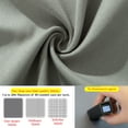 thumbnail image 5 of Super Soft and Durable​​ Microfiber Fitted Sheet, Machine Washable Fitted Bed Sheet with 15 inches Deep Pocket, Full, 54 x 75 inches, Smoke Gray, 5 of 7