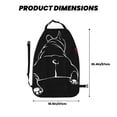 thumbnail image 2 of Fuzoiu Animal Bulldog Print 2 Pack Kick Mat Back Seat Protector With 3 Storage Pockets, Universal Car Seat Back Organizer For Kids Pets, Waterproof Backseat Protector For Most Car, 2 of 8