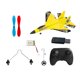 thumbnail image 5 of Avión RC de espuma con tren de aterrizaje de fija, avión de espuma de control remoto fácil de volar, planeador RC para principiantes, niños y amarillo, 5 of 10
