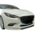 thumbnail image 3 of Ikon Motorsports Compatible with 17-18 Mazda 3 4Dr Sedan 5Dr Van MK Style Front Bumper Lip - ABS, 3 of 4
