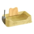 thumbnail image 2 of DOLITY Dog Toilet for Small Dogs Puppy Potty Tray Pet Accessories Pet Litter Pan Indoor yellow, 2 of 8
