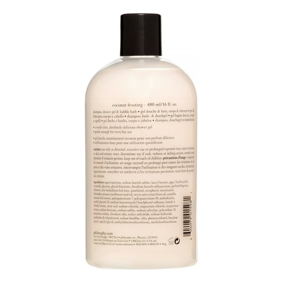 Philosophy Philosophy Coconut Frosting Shampoo, Shower Gel & Bubble