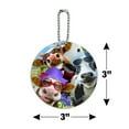 thumbnail image 6 of Udderly Cool Cow Farm Selfie Round Luggage ID Tag Card Suitcase Carry-On, 6 of 8