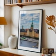 thumbnail image 5 of Of Galma Stan 03 - Stockholm Sweden Photography Black Framed Wall Art Print 12 x 18 inches, 5 of 8