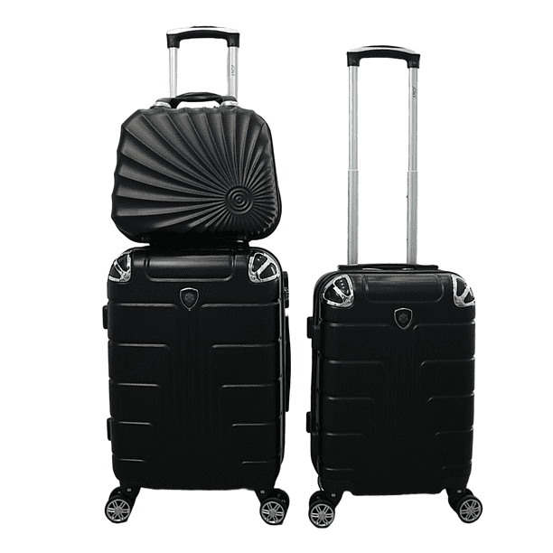 Set 3 Maletas De Viaje Carry On 10 Kgs Equipaje De Mano Ruedas Desmontables Cabina Avion