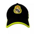 thumbnail image 6 of Real Madrid Hat, Black/Neon, Adjustable, Licensed, 6 of 6