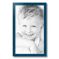 thumbnail image 2 of ArtToFrames 12" x 20" Blue Picture Frame, 12x20 inch Blue Wood Poster Frame (WOM-4427),  Pack, 2 of 8