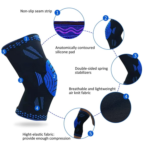 NEENCA Professional Knee Pads, Sports Knee Brace, Soft Armor Protective Knee  Pads(Single) 