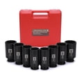 thumbnail image 1 of Mayouko 8PCS 1/2" Deep Axle Nut Impact Socket Set, CR-MO, 12 Point Design, Metric, 29,30,32,34,35,36,38,39mm, 1/2 Inch Extra Deep Impact Socket, 1 of 7