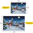 thumbnail image 5 of Winter Scene Jigsaw Puzzles 500 PiecesPuzzles for Adults Family Game Intellective Toys Wall Art Work for Educational Gift Home Decor, 5 of 7
