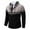 04 Black, variant on YueHuiYing Men Casual Fashion Zipper Cardigan Stand-up Collar Pocket Elasticity Sweater Base Layer Knit Long Sleeve Sweater