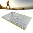 thumbnail image 4 of Tente d'Urgence, Abri de Survie Imperméable Portable pour la Randonnée pour le Camping, 4 of 8