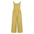 thumbnail image 4 of CEHVOM Combinaisons Rétro de Mode pour Femmes, Bretelles, Combinaison une Pièce Unie, Pantalon en Coton, 4 of 6