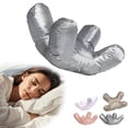 thumbnail image 1 of Almohada de Belleza NobiMart Lemniva Gris Antiarrugas y Antiaging para Dormir de Lado, 1 of 6