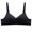 Black#comfortable bras for women, variant on nerohusy Womens Bras Comfortable,Push up Bras for Womens Wireless Full Coverage Stretch Soft Smoothing Bras Lifting Lined Comfort Classic T-Shirt Bra,PinkXL