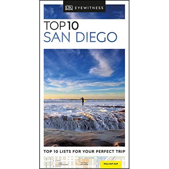 Pre-Owned Pocket Travel Guide: DK Eyewitness Top 10 San Diego (Paperback)