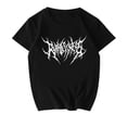 thumbnail image 4 of Camisetas Vintage Harajuku para mujer, camiseta de gran tamaño, ropa Punk gótica estética, camiseta de gran tamaño con gráfico de manga corta, Y2k, 4 of 5