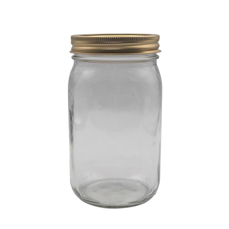Anchor Hocking Glass Canning Jars, Regular Mouth, 1 Quart