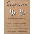 thumbnail image 1 of WREESH Twelve Constellation Earrings Brown Paper Card Constellation Card Earrings, 1 of 1