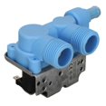 thumbnail image 5 of Water Inlet Valve Blue Double Head PP Washer Water Inlet Valve Replacement for 205613 WP358276 110-120V, 5 of 5
