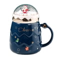 thumbnail image 2 of Taza de cerámica navideña Strade Fareast Limited Taza de café Taza de té navideña Papá Noel 6,6 cm 14 cm, 2 of 8