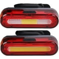 thumbnail image 2 of Bike Light Set - USB Rechargeable Bike Rear Light Night Riding Warning Bicolor Tri-Color LED Lamp, 2 of 6