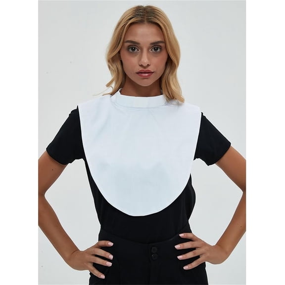 Catholic Clery BIB Collar Priest Collar Unisex Clergy Full Collar Dickey Clerical Dickey Collar for Clergy Shirt Clergy Jacket