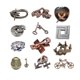 thumbnail image 1 of Classic Metal IQ Mind Brain Teaser Alloy Magic Baffling Puzzles Game Educational Toys Gift for Children Adult Boy Set of 12PCS12 Kinds 1China Deng Xun unisex, 1 of 2
