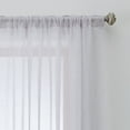 thumbnail image 2 of Better Homes & Gardens Solid Fringe Rod Pocket Curtain, Single Panel, Cream, 50" W x 84" L, 2 of 6