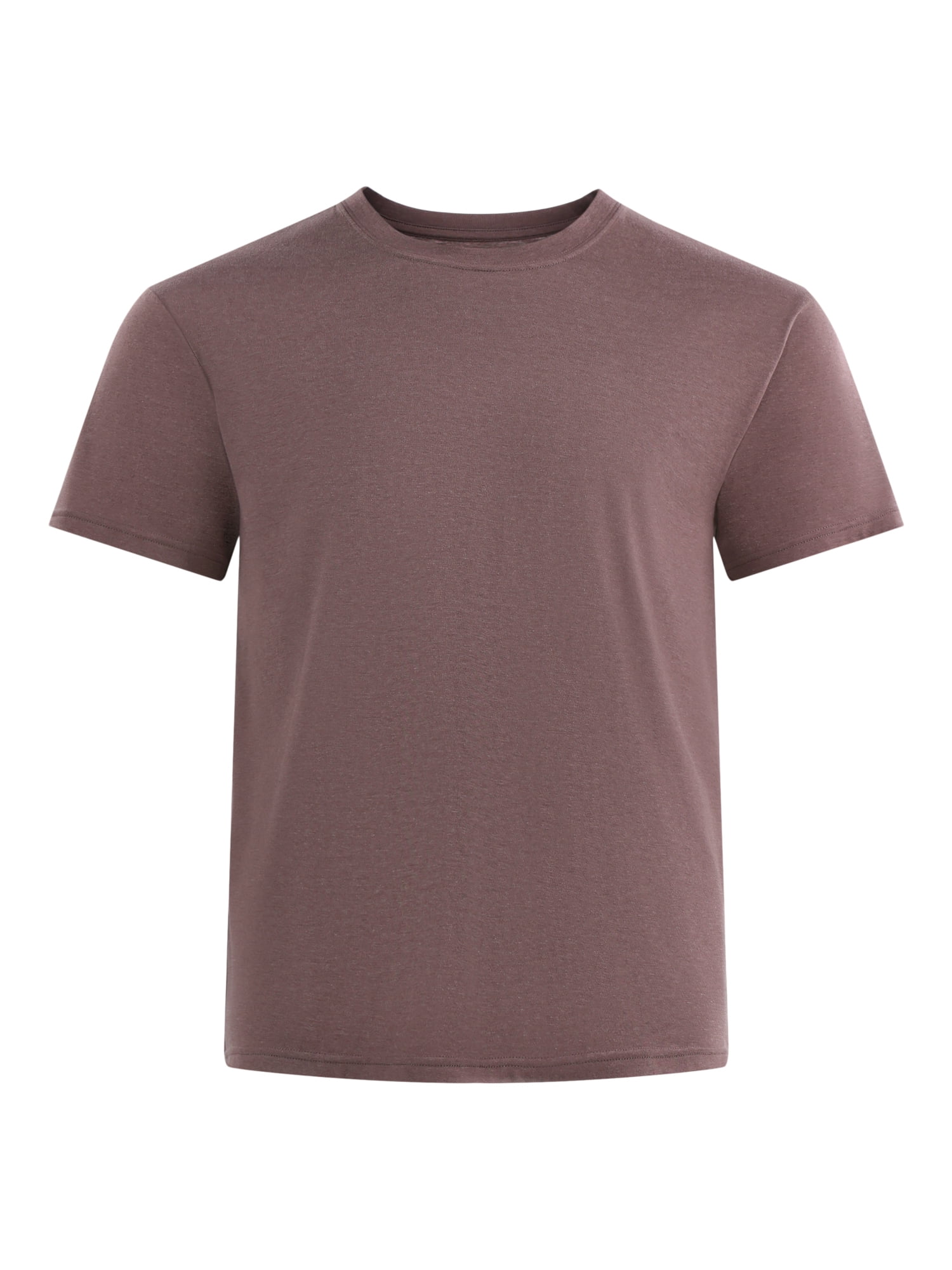 Athletic Works Men's Solid Tri Blend Tee with Short Sleeves, Sizes XS-4XLT
